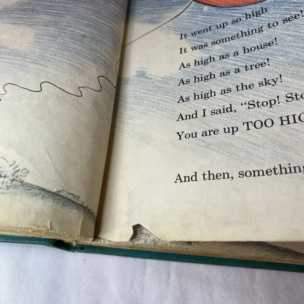 A Big Ball of String vintage childrens book 1958 by Marion Holland